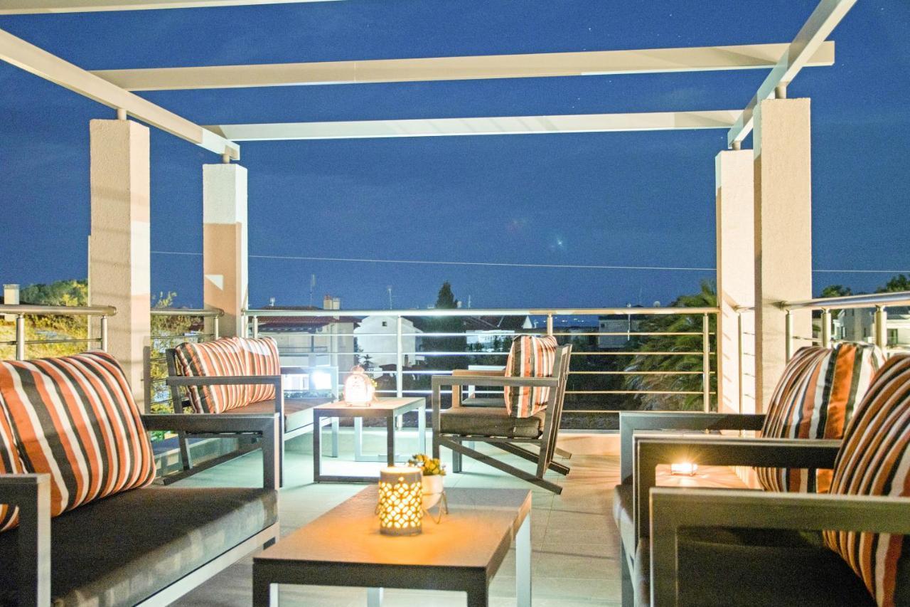 Aelia Luxury Apartments Nikiti  Buitenkant foto